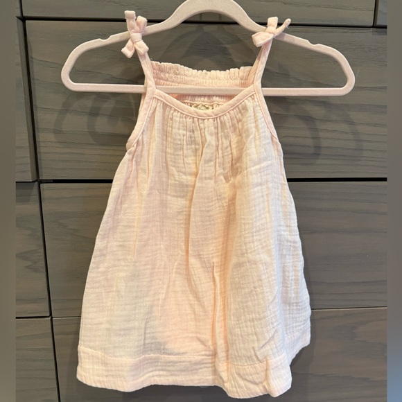 GAP Other - Baby Gap Girl’s Organic Cotton Gauze Tank Dress w Bloomers - 12-18 Months